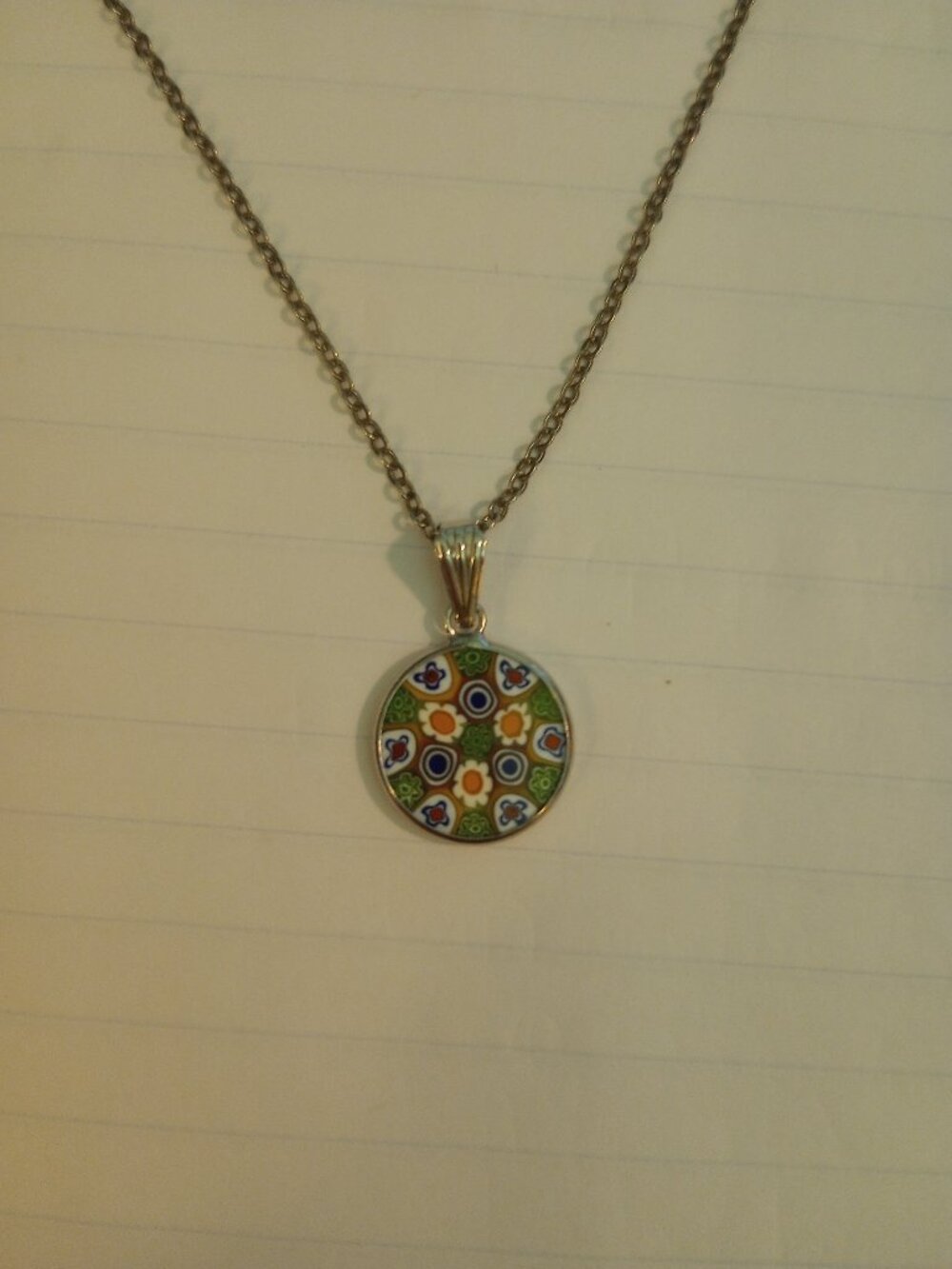 Multicolored necklace